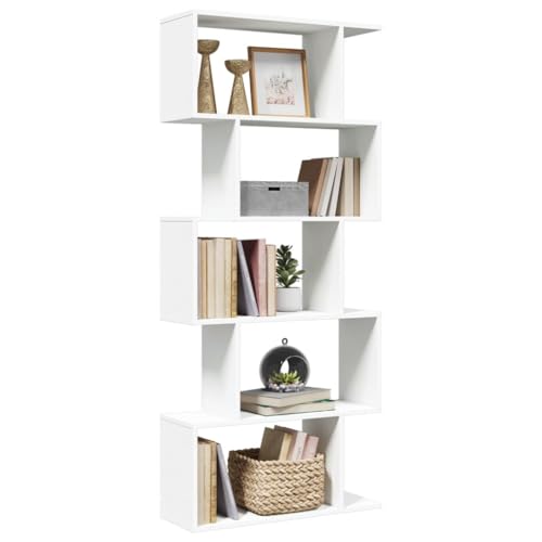 BOWEKAM Home & Garden-Raumteiler Bücherregal 5-stöckig weiß 70x24x161cm Holz-Möbel Wahl BOWEKAM Home & Garden-Raumteiler Bücherregal 5-stöckig weiß 70x24x161cm Holz-Möbel Wahl von BOWEKAM