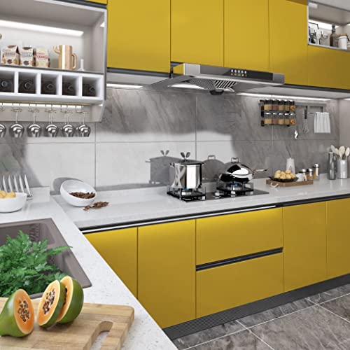 BOWEKAM Home & Garden - Selbstklebende Möbelfolie Hochglanz Gold 500x90 cm PVC-Möbelwahl BOWEKAM Home & Garden - Selbstklebende Möbelfolie Hochglanz Gold 500x90 cm PVC-Möbelwahl von BOWEKAM