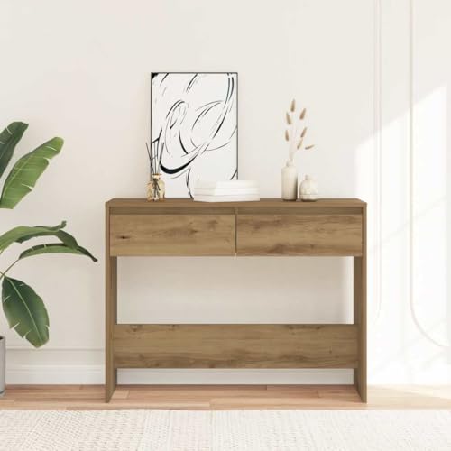 BOWEKAM Konsolentisch Artisan Eiche, 100 x 35 x 76,5 cm, Holz-Möbel, Tische, Akzenttische, Beistelltische BOWEKAM Konsolentisch Artisan Eiche, 100 x 35 x 76,5 cm, Holz-Möbel, Tische, Akzenttische, Beistelltische von BOWEKAM