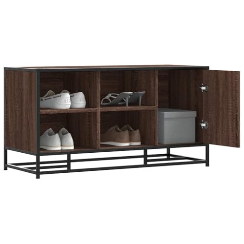 BOWEKAM Möbel, Bänke, Aufbewahrungs- und Eingangsbänke, Schuhbank, braune Eiche, 100 x 40 x 53,5 cm, Holzwerkstoff und Metall BOWEKAM Möbel, Bänke, Aufbewahrungs- und Eingangsbänke, Schuhbank, braune Eiche, 100 x 40 x 53,5 cm, Holzwerkstoff und Metall von BOWEKAM