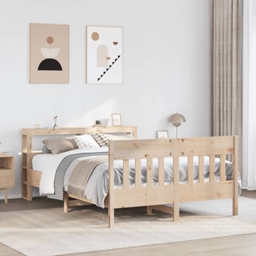 BOWEKAM Möbel, Betten & Accessoires, Betten & Bettrahmen, Bettgestell ohne Matratze, 120x190 cm, kleines Doppelbett, Massivholz, Kiefer BOWEKAM Möbel, Betten & Accessoires, Betten & Bettrahmen, Bettgestell ohne Matratze, 120x190 cm, kleines Doppelbett, Massivholz, Kiefer von BOWEKAM