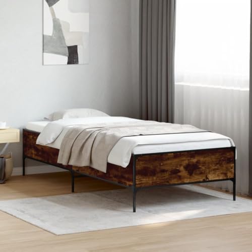 BOWEKAM Möbel, Betten & Accessoires, Betten & Bettrahmen, Bettgestell ohne Matratze, Raucheiche, 90 x 190 cm, Einzelbett BOWEKAM Möbel, Betten & Accessoires, Betten & Bettrahmen, Bettgestell ohne Matratze, Raucheiche, 90 x 190 cm, Einzelbett von BOWEKAM