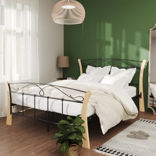 BOWEKAM Möbel, Betten & Accessoires, Betten & Bettrahmen, Bettgestell ohne Matratze, schwarzes Metall, 120 x 200 cm BOWEKAM Möbel, Betten & Accessoires, Betten & Bettrahmen, Bettgestell ohne Matratze, schwarzes Metall, 120 x 200 cm von BOWEKAM