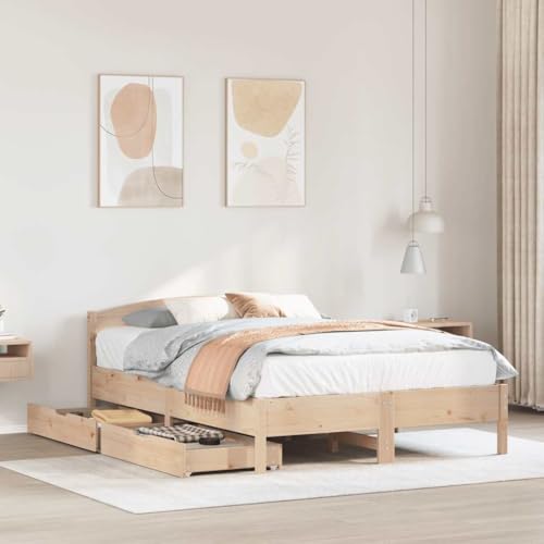BOWEKAM Möbel, Betten & Accessoires, Betten & Bettrahmen, Bettgestell ohne Matratze 140x200 cm Massivholz Kiefer BOWEKAM Möbel, Betten & Accessoires, Betten & Bettrahmen, Bettgestell ohne Matratze 140x200 cm Massivholz Kiefer von BOWEKAM
