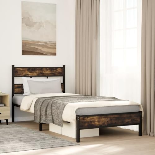 BOWEKAM Möbel, Betten & Accessoires, Betten & Bettrahmen, Bettgestell ohne Matratze mit Kopfteil Sonoma Eiche 100x190 cm BOWEKAM Möbel, Betten & Accessoires, Betten & Bettrahmen, Bettgestell ohne Matratze mit Kopfteil Sonoma Eiche 100x190 cm von BOWEKAM