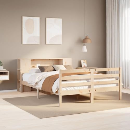 BOWEKAM Möbel, Betten & Accessoires, Betten & Bettrahmen, Bücherregal Bett ohne Matratze 160x200 cm Massivholz Kiefer BOWEKAM Möbel, Betten & Accessoires, Betten & Bettrahmen, Bücherregal Bett ohne Matratze 160x200 cm Massivholz Kiefer von BOWEKAM