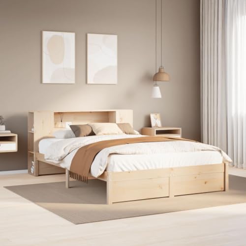 BOWEKAM Möbel, Betten & Accessoires, Betten & Bettrahmen, Bücherregal Bett ohne Matratze 160x200cm Massivholz Kiefer BOWEKAM Möbel, Betten & Accessoires, Betten & Bettrahmen, Bücherregal Bett ohne Matratze 160x200cm Massivholz Kiefer von BOWEKAM