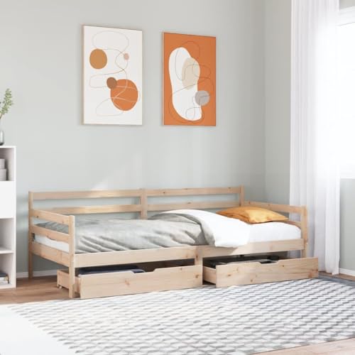 BOWEKAM Möbel, Betten & Accessoires, Betten & Bettrahmen, Tagesbett mit Schubladen ohne Matratze 90x200 cm Massivholz BOWEKAM Möbel, Betten & Accessoires, Betten & Bettrahmen, Tagesbett mit Schubladen ohne Matratze 90x200 cm Massivholz von BOWEKAM