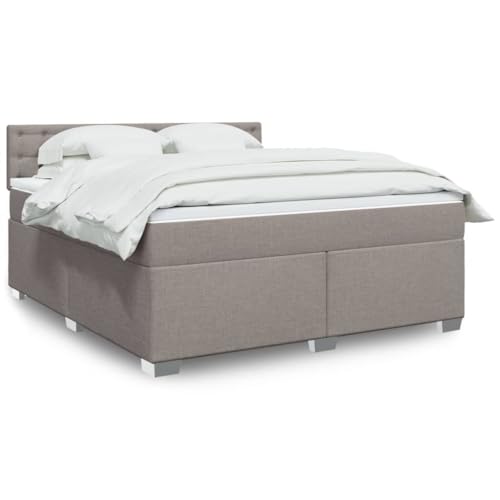 BOWEKAM Möbel, Betten & Zubehör, Betten & Bettrahmen, Boxspringbett mit Matratze, Taupe, 180x200 cm Stoff BOWEKAM Möbel, Betten & Zubehör, Betten & Bettrahmen, Boxspringbett mit Matratze, Taupe, 180x200 cm Stoff von BOWEKAM