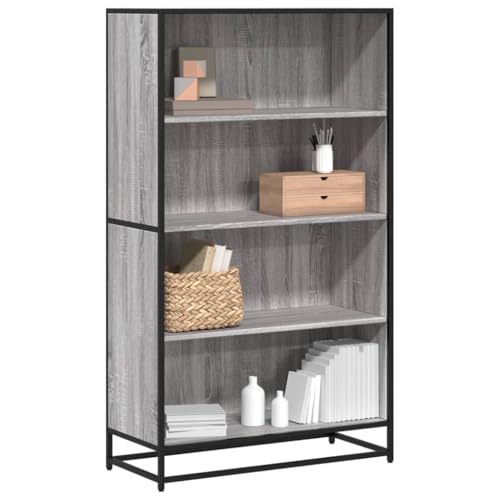 BOWEKAM Möbel, Regale, Bücherregale und Standregale, Bücherregal, Grau Sonoma 80,5 x 35 x 139 cm, Holzwerkstoff BOWEKAM Möbel, Regale, Bücherregale und Standregale, Bücherregal, Grau Sonoma 80,5 x 35 x 139 cm, Holzwerkstoff von BOWEKAM
