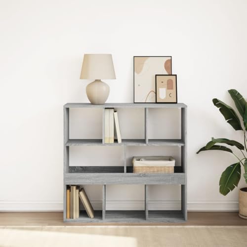 BOWEKAM Möbel, Regale, Bücherregale und Standregale, Bücherschrank/Raumteiler, Grau, Sonoma, 100 x 33 x 94,5 cm BOWEKAM Möbel, Regale, Bücherregale und Standregale, Bücherschrank/Raumteiler, Grau, Sonoma, 100 x 33 x 94,5 cm von BOWEKAM