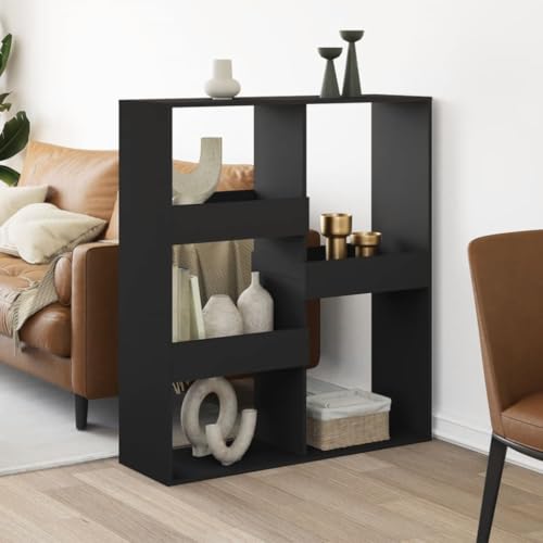 BOWEKAM Möbel, Regale, Bücherregale und Standregale, Raumteiler, schwarz, 100 x 33 x 115 cm, Holzwerkstoff BOWEKAM Möbel, Regale, Bücherregale und Standregale, Raumteiler, schwarz, 100 x 33 x 115 cm, Holzwerkstoff von BOWEKAM