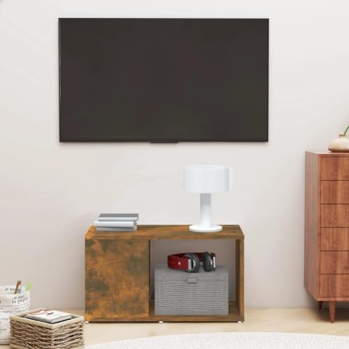 BOWEKAM Möbel, Regale, Bücherregale und Standregale, TV-Schrank, Raucheiche, 60 x 24 x 32 cm, Holzwerkstoff BOWEKAM Möbel, Regale, Bücherregale und Standregale, TV-Schrank, Raucheiche, 60 x 24 x 32 cm, Holzwerkstoff von BOWEKAM
