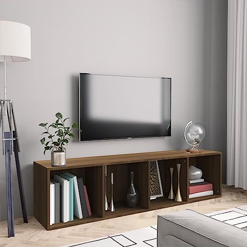 BOWEKAM Möbel, Regale, Wandregale und Latten, Bücherschrank/TV-Schrank, Eiche, 143 x 30 x 36 cm, Holzwerkstoff BOWEKAM Möbel, Regale, Wandregale und Latten, Bücherschrank/TV-Schrank, Eiche, 143 x 30 x 36 cm, Holzwerkstoff von BOWEKAM