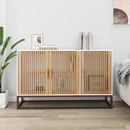 BOWEKAM Möbel, Schränke & Aufbewahrung, Buffets & Sideboards, Sideboard, Weiß, 105 x 30 x 65 cm, Holzwerkstoff BOWEKAM Möbel, Schränke & Aufbewahrung, Buffets & Sideboards, Sideboard, Weiß, 105 x 30 x 65 cm, Holzwerkstoff von BOWEKAM