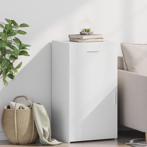 BOWEKAM Möbel, Schränke und Aufbewahrung, Buffets und Sideboards, Sideboard, Weiß, 50 x 42,5 x 93 cm, Holzwerkstoff von BOWEKAM