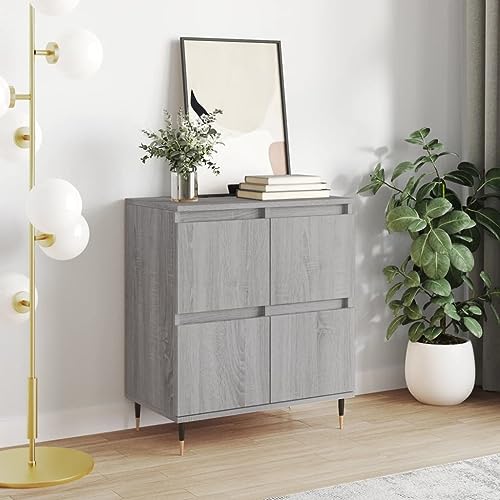 BOWEKAM Möbel, Schränke & Aufbewahrung, Buffets & Sideboards, Sideboard Grau Sonoma 60 x 35 x 70 cm, Holzwerkstoff BOWEKAM Möbel, Schränke & Aufbewahrung, Buffets & Sideboards, Sideboard Grau Sonoma 60 x 35 x 70 cm, Holzwerkstoff von BOWEKAM