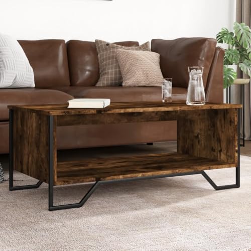 BOWEKAM Möbel, Tische, Akzenttische, Couchtische, Couchtisch, Raucheiche, 100 x 51 x 40 cm, Holzwerkstoff BOWEKAM Möbel, Tische, Akzenttische, Couchtische, Couchtisch, Raucheiche, 100 x 51 x 40 cm, Holzwerkstoff von BOWEKAM