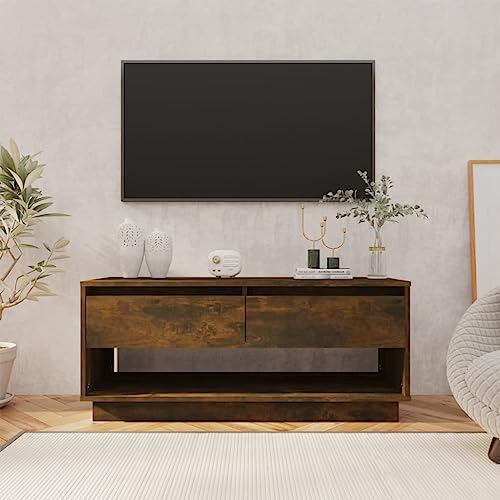 BOWEKAM Möbel, Unterhaltungszentren und TV-Ständer, TV-Schrank, geräucherte Eiche, 102 x 41 x 44 cm, Holzwerkstoff BOWEKAM Möbel, Unterhaltungszentren und TV-Ständer, TV-Schrank, geräucherte Eiche, 102 x 41 x 44 cm, Holzwerkstoff von BOWEKAM