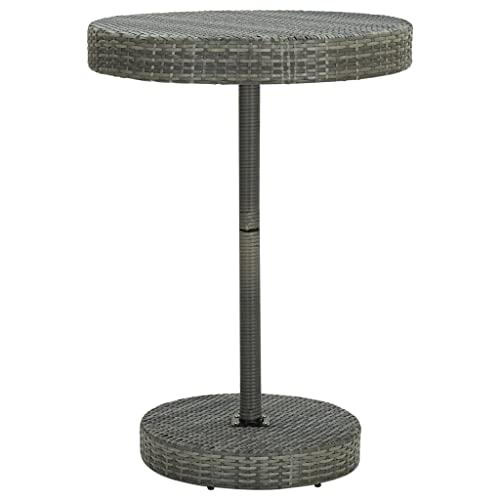 BOWEKAM Outdoor Tisch Gartentisch grau 75,5x106cm Polyrattan BOWEKAM Outdoor Tisch Gartentisch grau 75,5x106cm Polyrattan von BOWEKAM