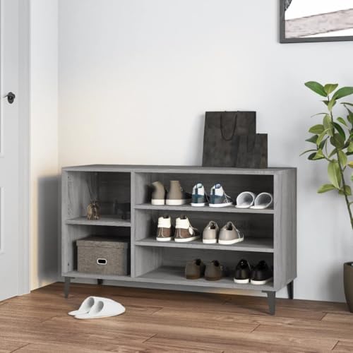 BOWEKAM Schuhschrank Grau Sonoma 102x36x60 cm Holzwerkstoff BOWEKAM Schuhschrank Grau Sonoma 102x36x60 cm Holzwerkstoff von BOWEKAM