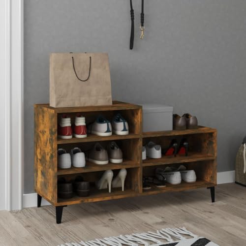 BOWEKAM Schuhschrank Räuchereiche 102x36x60cm Holzwerkstoff BOWEKAM Schuhschrank Räuchereiche 102x36x60cm Holzwerkstoff von BOWEKAM