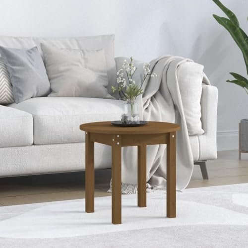 BOWEKAM Tables-Accent Tables-Coffee Tables-Coffee Table Brown 45x40 cm Massivholz Kiefer BOWEKAM Tables-Accent Tables-Coffee Tables-Coffee Table Brown 45x40 cm Massivholz Kiefer von BOWEKAM