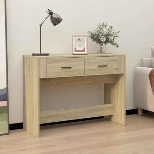 BOWEKAM Tische-Konsolentisch Sonoma Eiche 100x39x75cm Holzwerkstoff von BOWEKAM