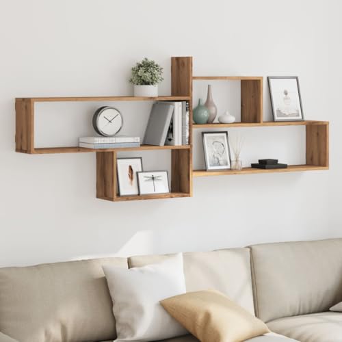 BOWEKAM Wandregale & Ledges-Wandregal Artisian Oak 167,5x18x68cm Holzwerkstoff BOWEKAM Wandregale & Ledges-Wandregal Artisian Oak 167,5x18x68cm Holzwerkstoff von BOWEKAM