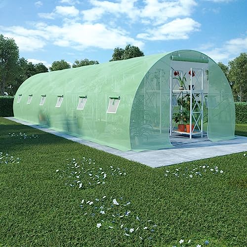 Rasen & Garten Gartenarbeit Gewächshäuser Gewächshaus 27m 900x300x200cm von BOWEKAM