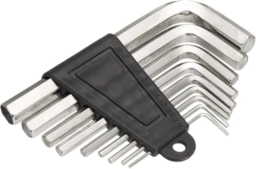 Manueller Schraubenschlüssel für Mechaniker, 9-teilig, metrische Kombination, Sechskantschlüssel, Inbusschlüssel-Set 1,5 mm bis 10 mm, Handwerkzeug, Profi-Wechselschlüssel, Flexibler Manueller Schraubenschlüssel für Mechaniker, 9-teilig, metrische Kombination, Sechskantschlüssel, Inbusschlüssel-Set 1,5 mm bis 10 mm, Handwerkzeug, Profi-Wechselschlüssel, Flexibler von BOWINGBO