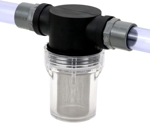 Schlauchverbinder Wasserpumpe Zubehör Garten Bewässerung Filter Sieb Wasserpumpe Filter, Bewässerung High Flow Pipeline Filter Gartenanschlüsse von BOWINGBO