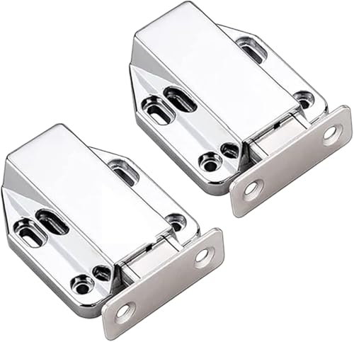 Starker magnetischer Türriegel für Schränke, 2 Stück, mit Druckknopf und einstellbarem langem Verlauf, Griffloses Design für fugenlose Küchen und Möbel. Starker magnetischer Türriegel für Schränke, 2 Stück, mit Druckknopf und einstellbarem langem Verlauf, Griffloses Design für fugenlose Küchen und Möbel. von BOWINGBO