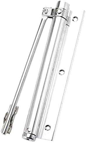 Türschließer, federbelastetes Türscharnier, automatischer Federtürschließer, langlebiger Türschließer, einzelne Federstärke, verstellbar, automatischer Türschließer, Metall, automatisches Türscharnier von BOWINGBO