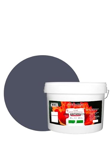 BOX DECO COULEURS Naturfarbe, für den Innen- und Außenbereich, Seidenoptik, 10 l, 130 m², Energieeffizienzklasse A+, Grau/Anthrazit BOX DECO COULEURS Naturfarbe, für den Innen- und Außenbereich, Seidenoptik, 10 l, 130 m², Energieeffizienzklasse A+, Grau/Anthrazit von BOX DECO COULEURS