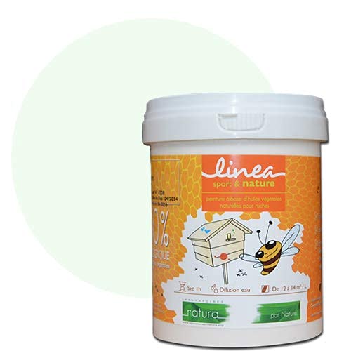 Natura Bienenstockfarbe Natura – 1 l, Wassergrün von BOX DECO COULEURS