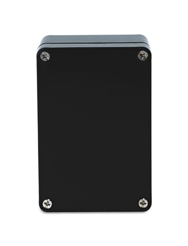 BOXEXPERT GRP Industriegehäuse Serie Elbe Polyester 110x75x55mm IP66 Graphitschwarz von BOXEXPERT