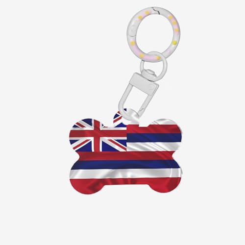 Amerikanische Haustiermarken mit Hawaii-Flagge für Hunde und Katzen, personalisierbar, geeignet für Spaziergänge und Outdoor-Aktivitäten Amerikanische Haustiermarken mit Hawaii-Flagge für Hunde und Katzen, personalisierbar, geeignet für Spaziergänge und Outdoor-Aktivitäten von BOXILTD