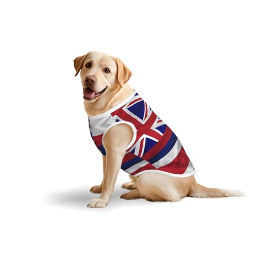 Amerikanische Hundekleidung mit Flagge von Hawaii, für mittelgroße und große Hunde, weiche Baumwolle, Haustierkleidung für den täglichen Gebrauch, Spazierengehen, Größe L, Blau, Gelb Amerikanische Hundekleidung mit Flagge von Hawaii, für mittelgroße und große Hunde, weiche Baumwolle, Haustierkleidung für den täglichen Gebrauch, Spazierengehen, Größe L, Blau, Gelb von BOXILTD