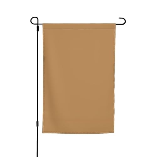 Braune Gartenflaggen – doppelseitige Sommer-Hofflagge für draußen, perfekte saisonale Dekoration, Gartenflagge, 30,5 x 45,7 cm Braune Gartenflaggen – doppelseitige Sommer-Hofflagge für draußen, perfekte saisonale Dekoration, Gartenflagge, 30,5 x 45,7 cm von BOXILTD
