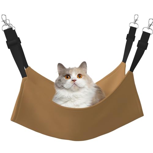 Braune Haustierhängematte für Katzen - Perfekte Katzenfensterhängematte für große Katzen, Frettchen, Kaninchen & Kleintiere, Schwarz Braune Haustierhängematte für Katzen - Perfekte Katzenfensterhängematte für große Katzen, Frettchen, Kaninchen & Kleintiere, Schwarz von BOXILTD