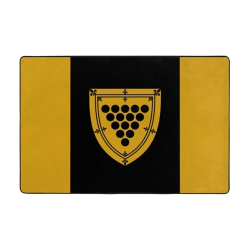 Cornwall County Fußmatte mit Flagge, rutschfeste Teppiche für den Eingangsbereich, rutschfeste Bodenmatte mit Memory-Schaum-Kissen Cornwall County Fußmatte mit Flagge, rutschfeste Teppiche für den Eingangsbereich, rutschfeste Bodenmatte mit Memory-Schaum-Kissen von BOXILTD