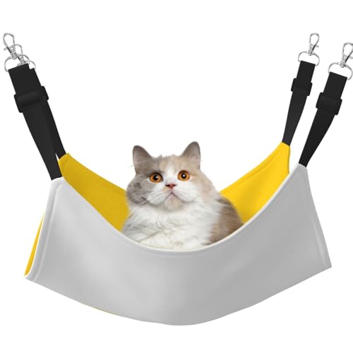 Die schlesische Flagge Haustierhängematte für Katzen - Perfekte Katzenfensterhängematte für große Katzen, Frettchen, Kaninchen & Kleintiere, Schwarz von BOXILTD