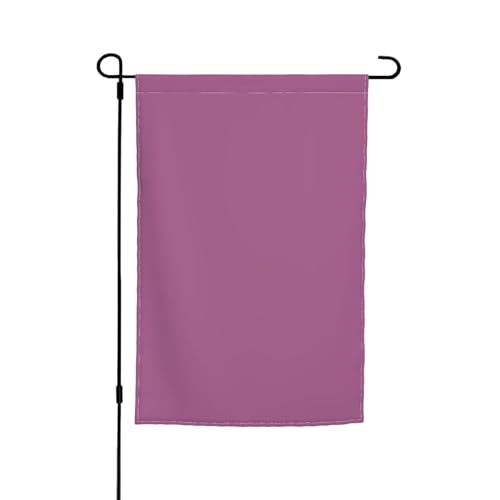 Einfarbige violette Gartenflaggen – doppelseitige Sommer-Hofflagge für draußen, perfekte saisonale Dekoration, Gartenflagge, 30,5 x 45,7 cm Einfarbige violette Gartenflaggen – doppelseitige Sommer-Hofflagge für draußen, perfekte saisonale Dekoration, Gartenflagge, 30,5 x 45,7 cm von BOXILTD
