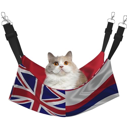 Flag of Hawaii American Pet Hammock for Cats - Perfect Cat Window Hammock for Large Cats, Frettchen, Rabbits & Small Animals, Black Flag of Hawaii American Pet Hammock for Cats - Perfect Cat Window Hammock for Large Cats, Frettchen, Rabbits & Small Animals, Black von BOXILTD