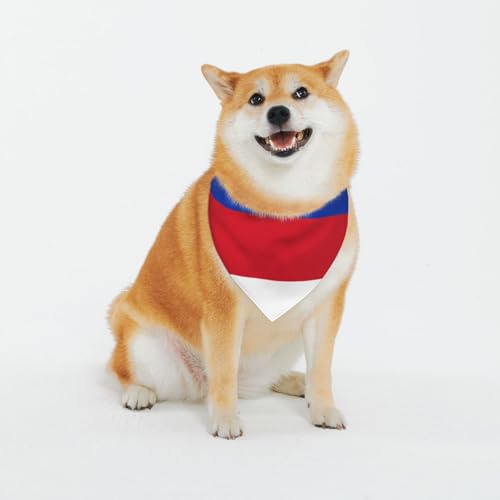 Flag of The Sorbs Hundehalstuch, verstellbar, für kleine bis große Hunde, Welpen, Katzen, Schwarz Flag of The Sorbs Hundehalstuch, verstellbar, für kleine bis große Hunde, Welpen, Katzen, Schwarz von BOXILTD