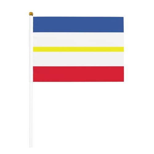 Flagge des Kantons Mecklenburg, kleine Flaggen, Mini-Handflaggen, ideal für Veranstaltungen im Freien, Teamgeist & Dekorationen, 14 x 20,8 cm Flagge des Kantons Mecklenburg, kleine Flaggen, Mini-Handflaggen, ideal für Veranstaltungen im Freien, Teamgeist & Dekorationen, 14 x 20,8 cm von BOXILTD