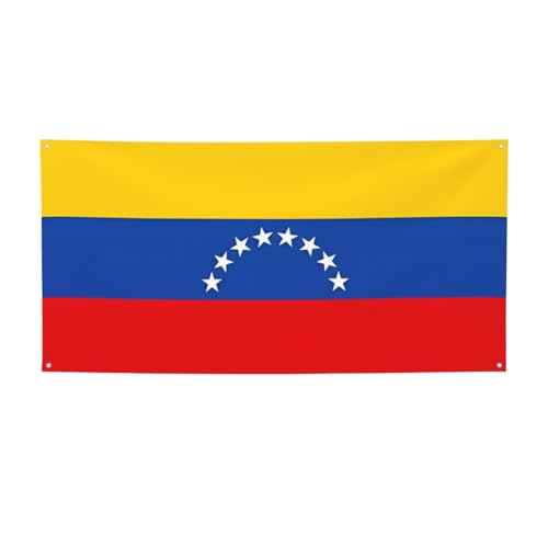 Flagge von Venezuela Party Banner - Outdoor Flaggen & Festival Dekorationen für Geburtstag, Halloween, Weihnachten & Party Dekoration Flagge von Venezuela Party Banner - Outdoor Flaggen & Festival Dekorationen für Geburtstag, Halloween, Weihnachten & Party Dekoration von BOXILTD