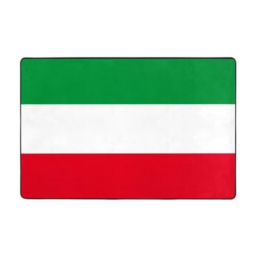 Fußmatte Flagge Nordrhein-Westfalen, rutschfeste Teppiche für den Eingangsbereich, rutschfeste Bodenmatte mit Memory-Schaum-Kissen Fußmatte Flagge Nordrhein-Westfalen, rutschfeste Teppiche für den Eingangsbereich, rutschfeste Bodenmatte mit Memory-Schaum-Kissen von BOXILTD