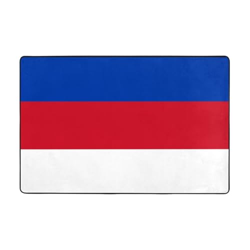 Fußmatte Flagge der Sorbs, rutschfeste Teppiche für den Eingangsbereich, rutschfeste Bodenmatte mit Memory-Schaum-Kissen Fußmatte Flagge der Sorbs, rutschfeste Teppiche für den Eingangsbereich, rutschfeste Bodenmatte mit Memory-Schaum-Kissen von BOXILTD
